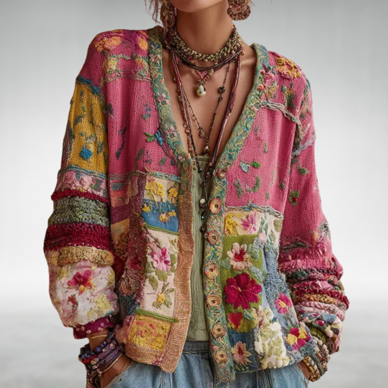 Mavy | Boho Knit Jacket