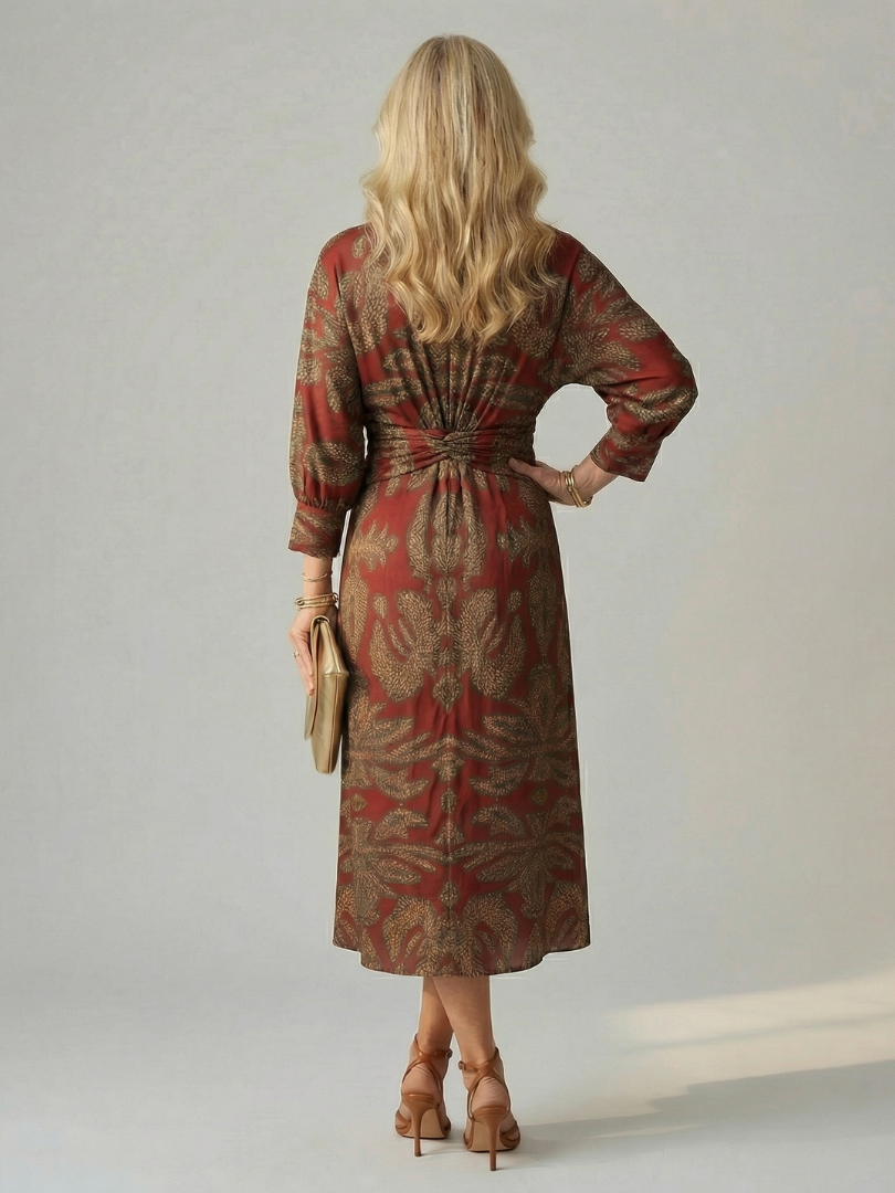 Ysadora | Printed Midi Dress