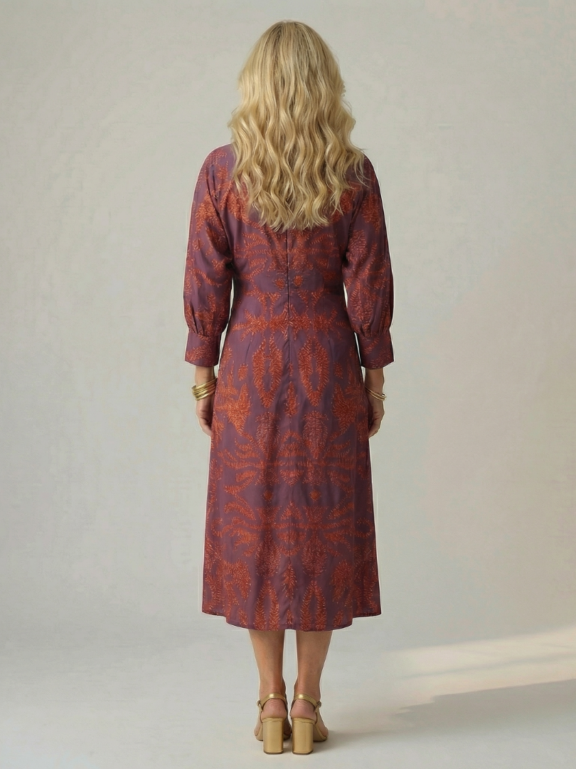 Ysadora | Printed Midi Dress