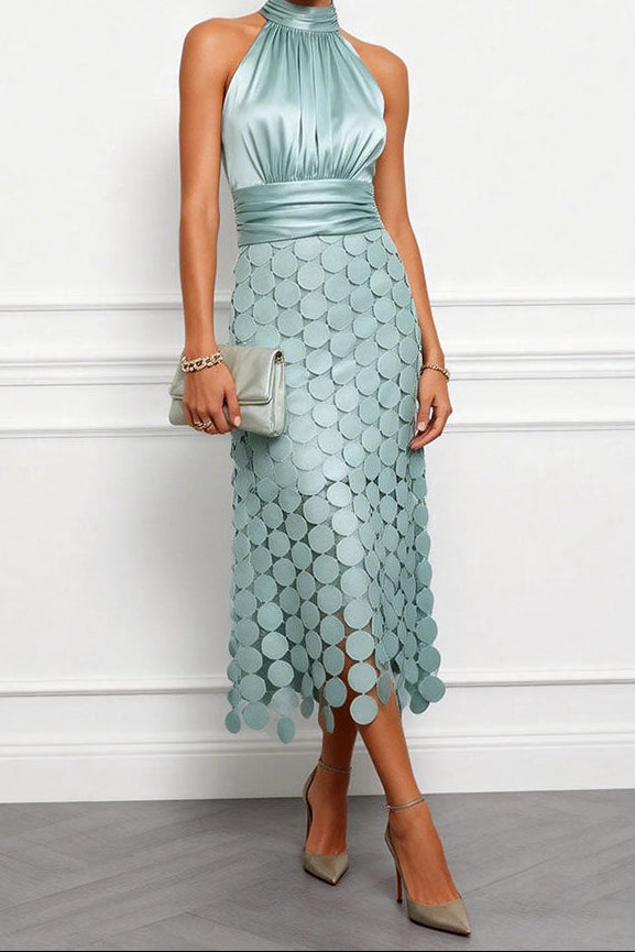 Serena | Elegant Midi Dress For Ceremonies
