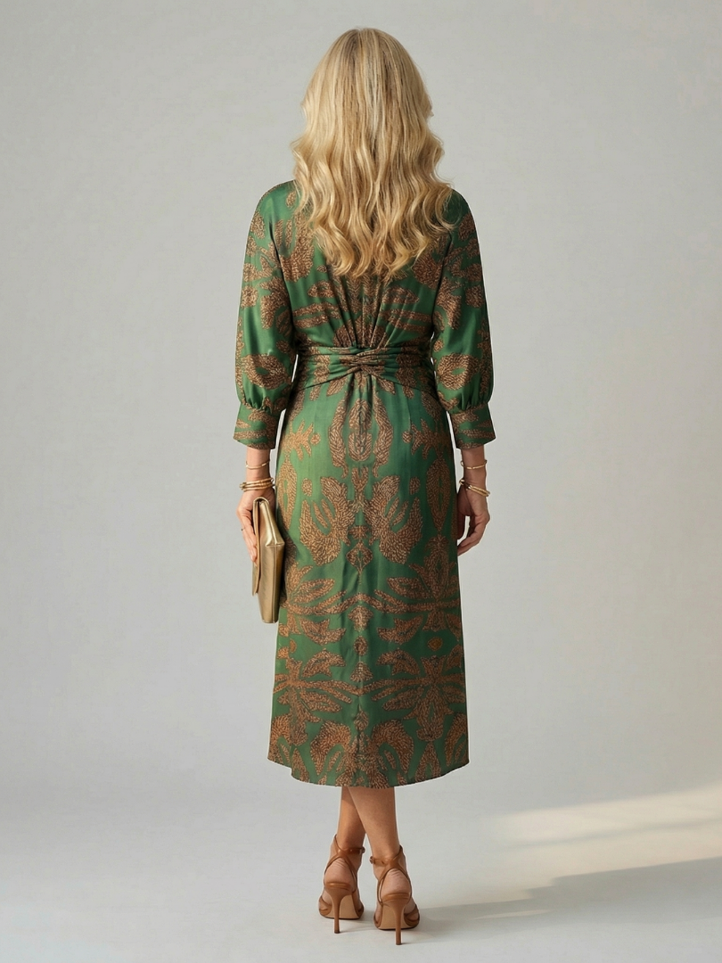 Ysadora | Printed Midi Dress