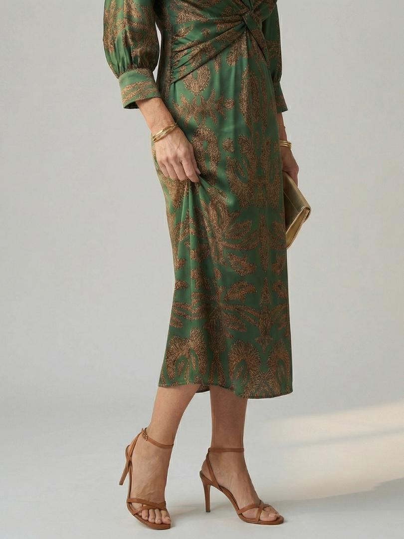 Ysadora | Printed Midi Dress