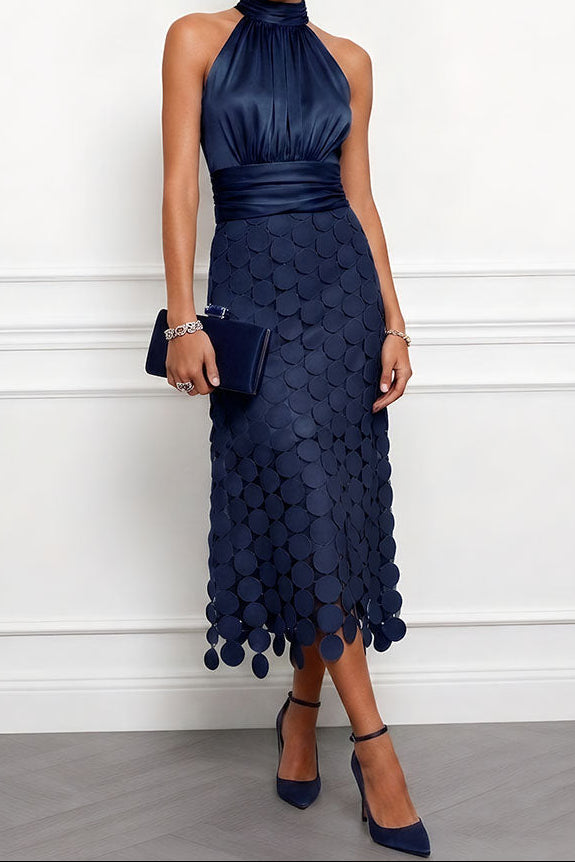 Serena | Elegant Midi Dress For Ceremonies