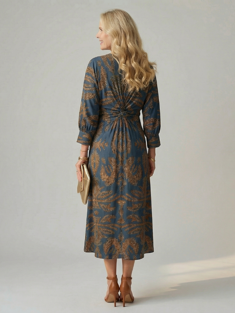Ysadora | Printed Midi Dress