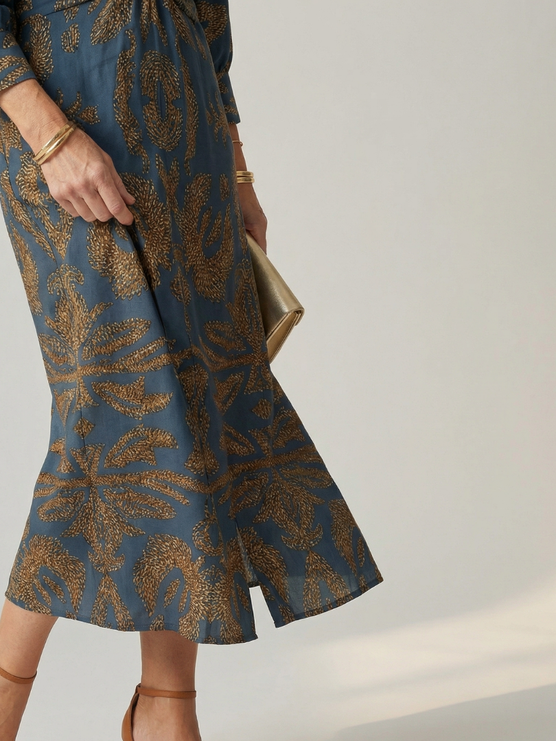 Ysadora | Printed Midi Dress