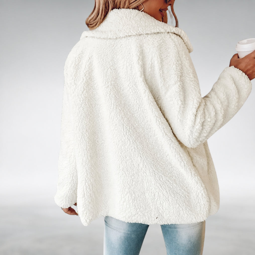 Lori | Cozy Leopard Teddy Coat