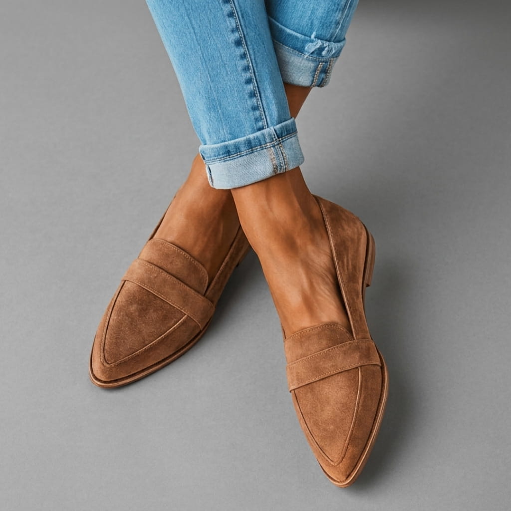 Dora | Soft Suede Loafers