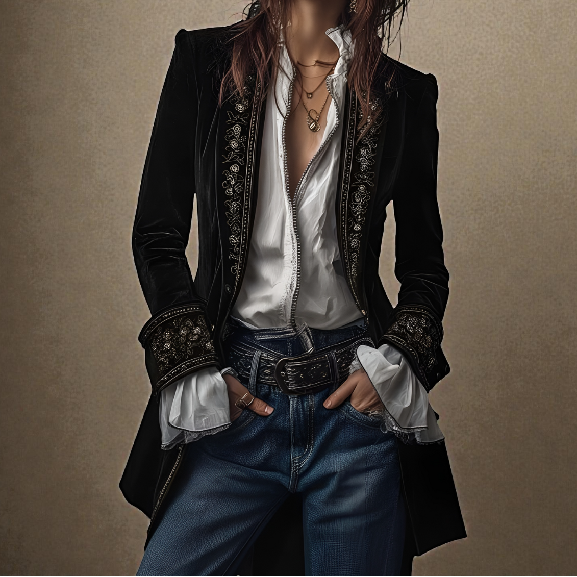 Rosalind | Luxurious Velvet Jacket