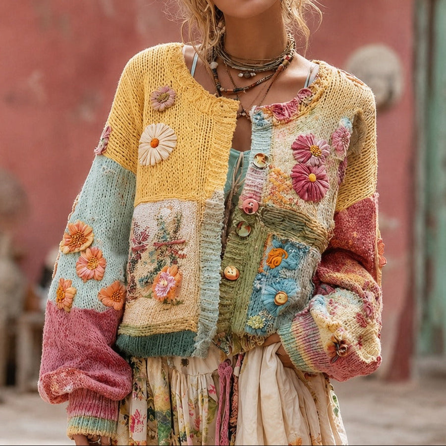 Mary | Boho Knit Jacket