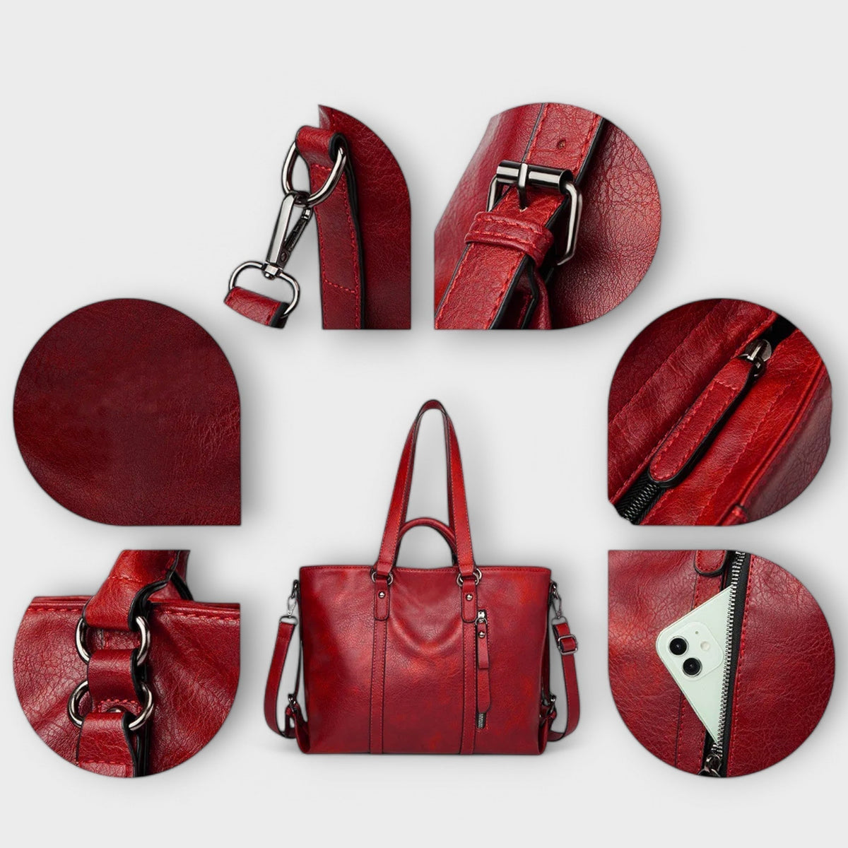 Jamie | Large Leather Bag