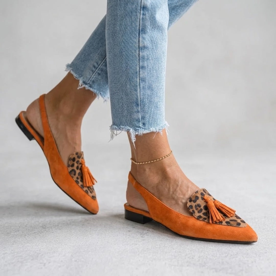 Ellie | Sandals with straps and tassels