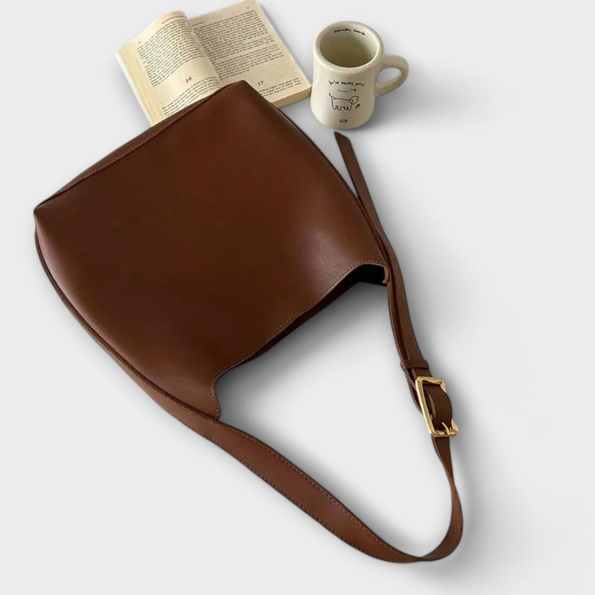Jamie | Elegant Leather Shoulder Bag