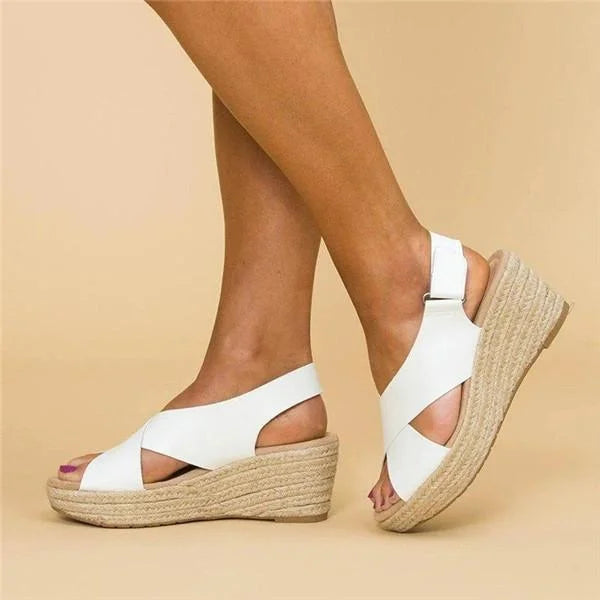 Clara | Comfortable Orthopedic Wedge Heel Espadrilles