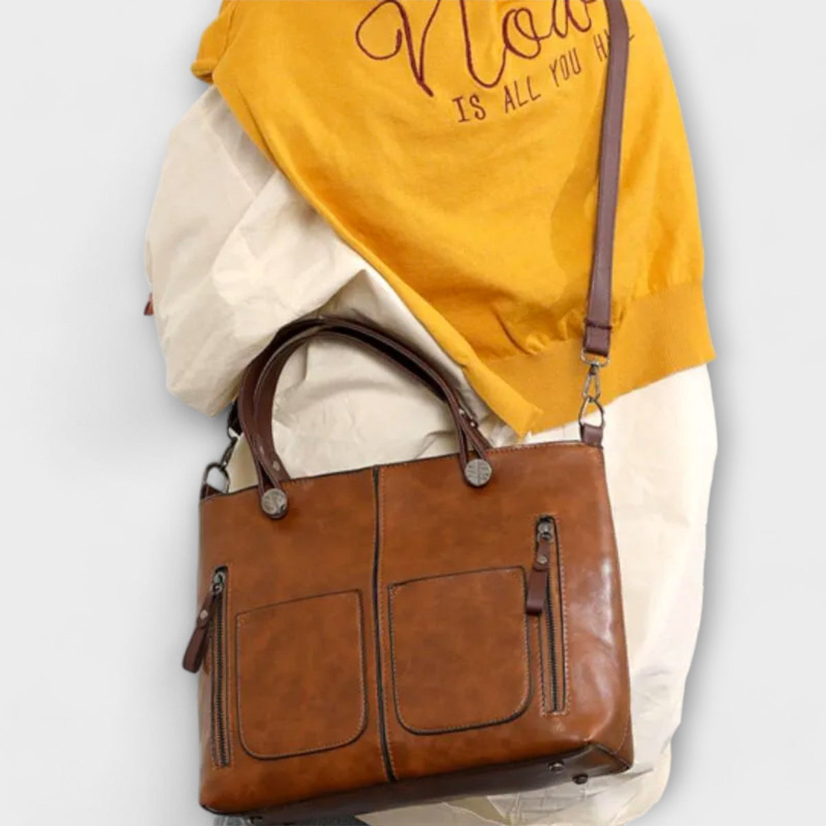 Jamie | Elegant Leather Bag.