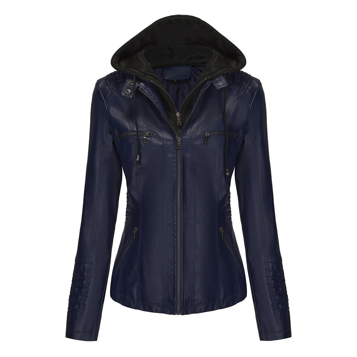 Callista | Hooded Moto Jacket